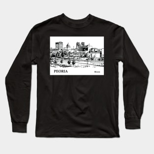 Peoria Illinois Long Sleeve T-Shirt